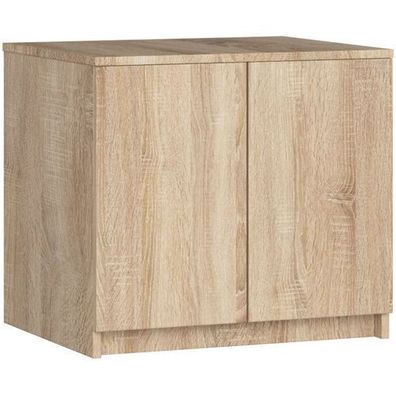 Schrankaufsatz für Kleiderschrank AKORD S60 Sonoma-Eiche 60 cm B60 x H55 x T51 cm