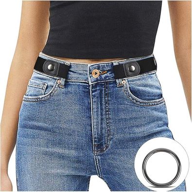 Schnallenloser Damen-Stretch-Versteckgürtel für Jeans