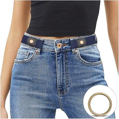 Schnallenloser Damen-Stretch-Versteckgürtel für Jeans