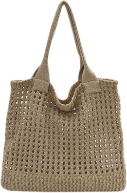 Strandtasche für Damen, große Shopper-Einkaufstasche