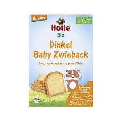 Holle 6x Bio-Babyzwieback Dinkel 200g