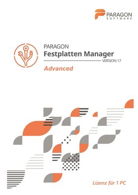 Paragon Festplatten Manager 17 Advanced, Win 11/10/8/7, Dauerlizenz, Download