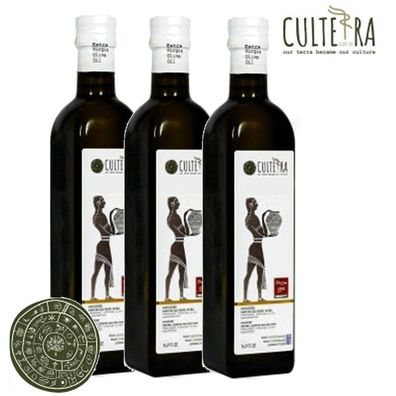 Culterra Olivenöl aus Kreta Griechenland 3 Liter extra nativ kaltgepresst