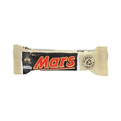 Mars Nougat & Caramel Schokoriegel - Import [MHD: 17.09.2024] 47 g