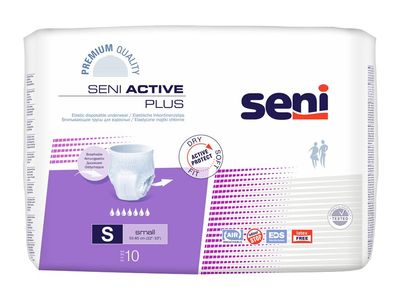 Seni Active Plus Inkontinenzhosen 10 Stk. Gr. S