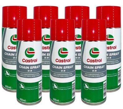 Castrol Chain Spray O-R Kettenspray 7x400 ML