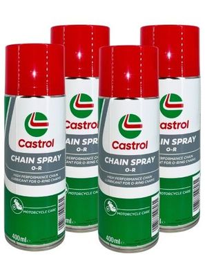 Castrol Chain Spray O-R Kettenspray 4x400 ML