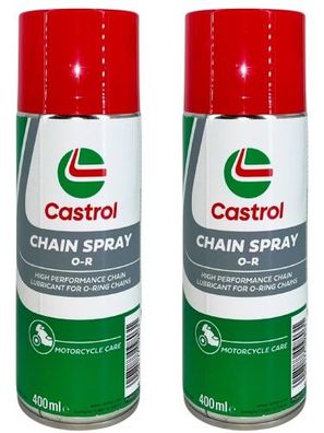 Castrol Chain Spray O-R Kettenspray 2x400 ML