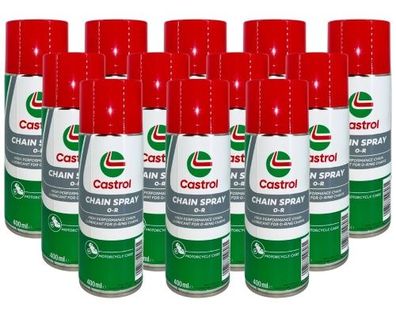 Castrol Chain Spray O-R Kettenspray 12x400 ML