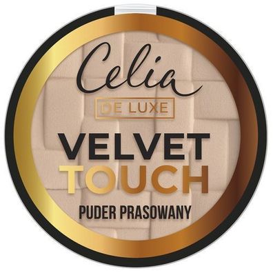 Celia De Luxe Velvet Puder 104 Sunny Beige, 9g