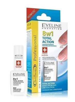 Eveline Cosmetics 8w1 Nagelpflege - Stärkt & Schützt