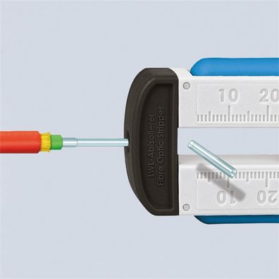 KNIPEX Abisolierwerkzeug für Glasfaserkabel LWL