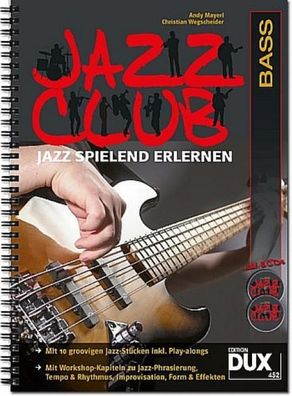 Jazz Club, Bass (mit 2 CDs), Andy Mayerl