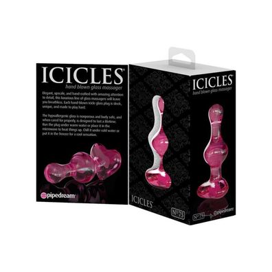 Pipedream Icicles No. 75 Glasdildo, Rosa