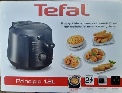 Tefal Principio FF230831 Fritteuse 1,2L schwarz