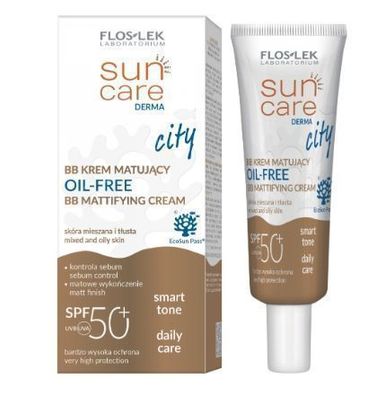 Floslek Sonnenpflege Derma City Mattierende BB Creme SPF 50