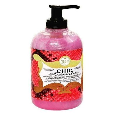 Nesti Dante Chic Animalier Red Flüssigseife 500ml