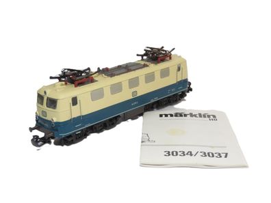 Märklin 3034 - E-Lok 141 278-2 DB - Beige/ Blau - HO - 1:87 - Originalverpackung