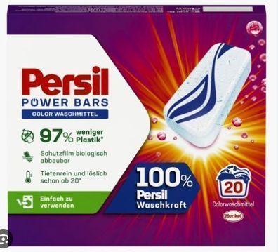 Persil Power Bars Colorwaschkapseln, 590 g