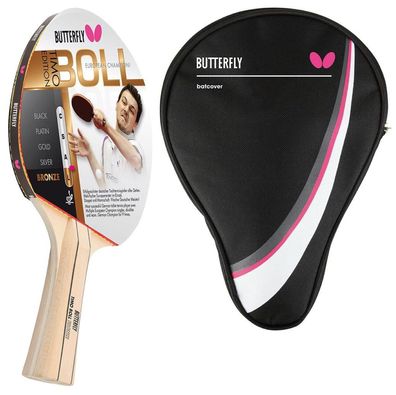 Butterfly 1x Timo Boll Bronze 85010 Tischtennisschläger + Tischtennishülle Drive Case