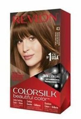 Revlon ColorSilk Haarfarbe Medium Golden Brown 43 1 Stk