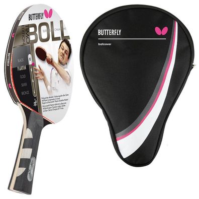 Butterfly 1x Timo Boll Platin 85025 Tischtennisschläger + Tischtennishülle Drive Case