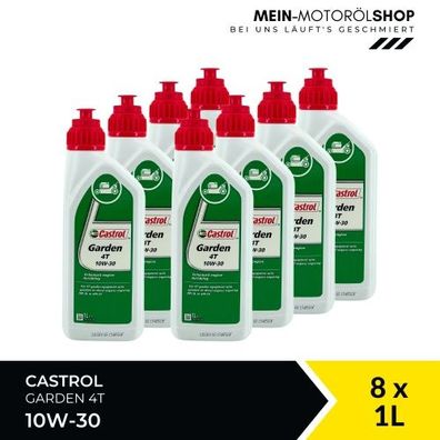 Castrol Garden 4T 10W-30 8x1 Liter