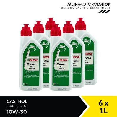 Castrol Garden 4T 10W-30 6x1 Liter