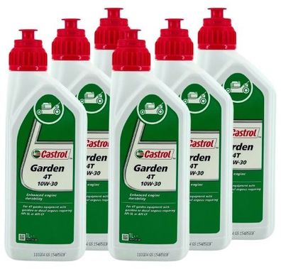 Castrol Garden 4T 10W-30 6x1 Liter