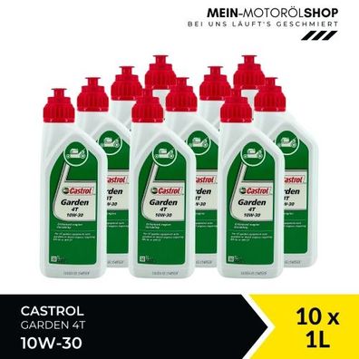 Castrol Garden 4T 10W-30 10x1 Liter