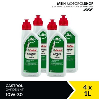 Castrol Garden 4T 10W-30 4x1 Liter