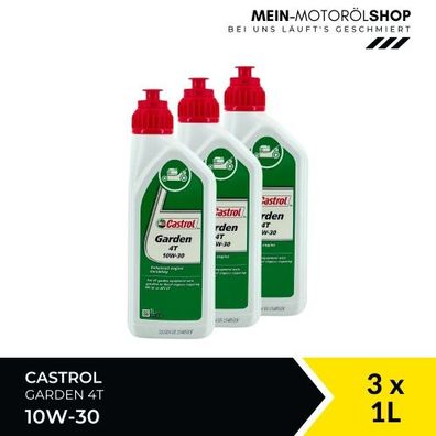 Castrol Garden 4T 10W-30 3x1 Liter