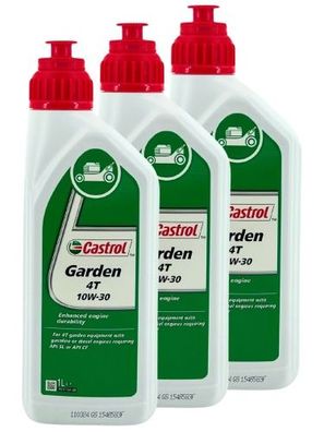 Castrol Garden 4T 10W-30 3x1 Liter