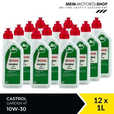 Castrol Garden 4T 10W-30 12x1 Liter