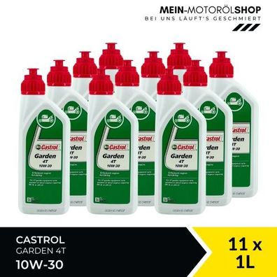 Castrol Garden 4T 10W-30 11x1 Liter