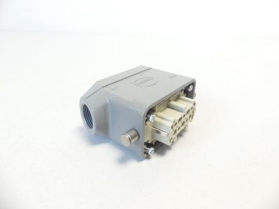 Harting HAN 10 ESS - F Buchseneinsatz + Harting Han Gehäuse -ungebraucht