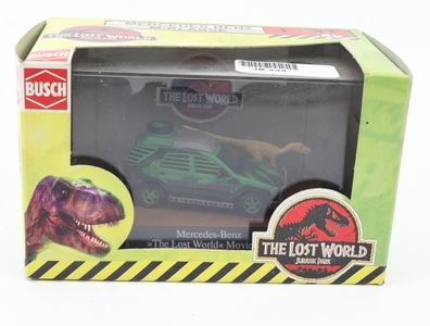 Busch H0 48504 Modellauto PKW MB The Lost World Movie Car Jurassic World 1:87