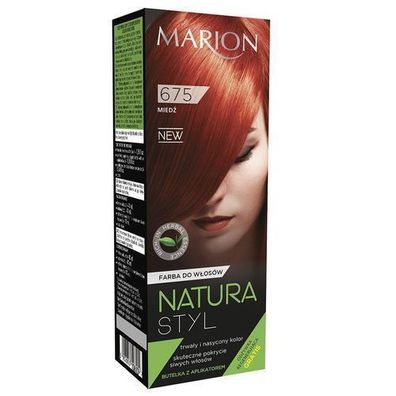 Marion 675 Kupfer Haarfarbe 80ml + Conditioner 10ml