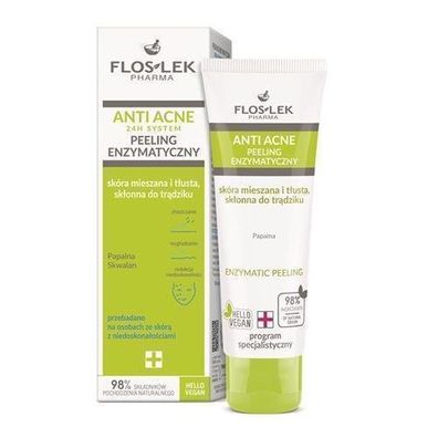 Flos-Lek Anti-Akne Enzym-Peeling 50 ml