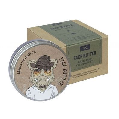 LaQ Gesichtsbutter Naturkosmetik Wilde Gesichtspflege, 50 ml