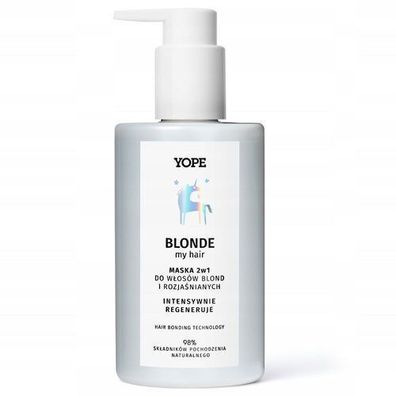 Yope Blonde My Hair 2in1 Maske für blondes Haar 300ml