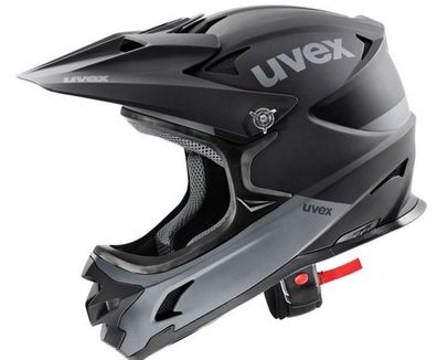 Uvex Fullfacehelm 10 black grey