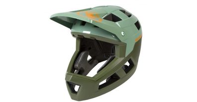 Endura Fullfacehelm SingleTrack Olivegrün