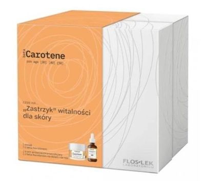 Flos-Lek Beta Caroten PRO Age Pflege-Set: 30ml ßl + 50ml Creme