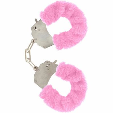 Toy Joy Furry Fun Hanschellen Plüsch Pink, 1 Stück