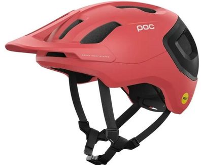 POC Fahrradhelm Axion Race Mips ammolite coral/Uranium black matt