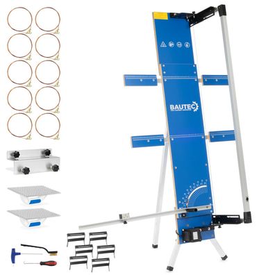 BAUTEC Styroporschneider Gazelle 5 » 10 Schneidedrähte, Schleifraspel, Styrogrips