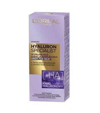 L'Oreal Paris Hyaluron Augencreme-Gel, 15ml