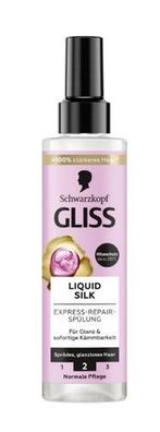 Gliss Kur Liquid Silk Express Conditioner 200ml