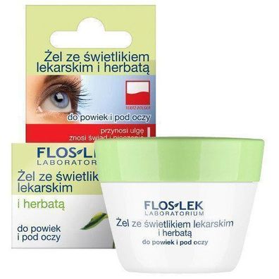 Flos-Lek Augencreme, 10g, Ringelblume & Teebaumöl